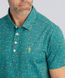 Green Blazer Groove Men's Polo
