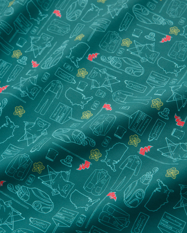 Green Blazer Groove Men's Polo