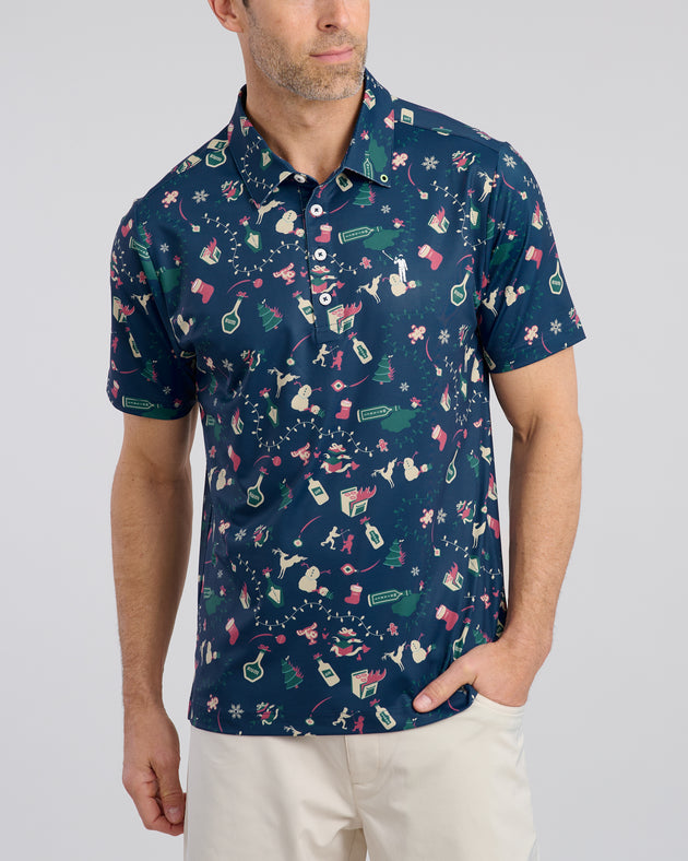 Holiday Chaos Men's Polo