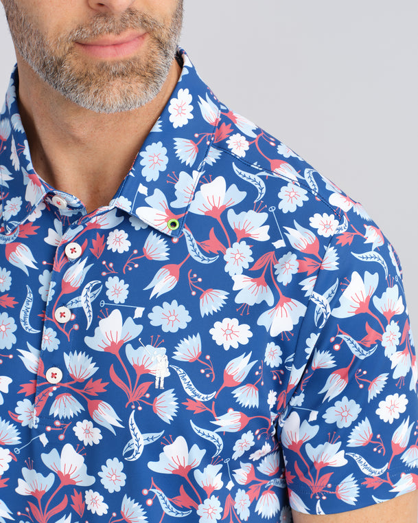 In Bloom Men's Polo