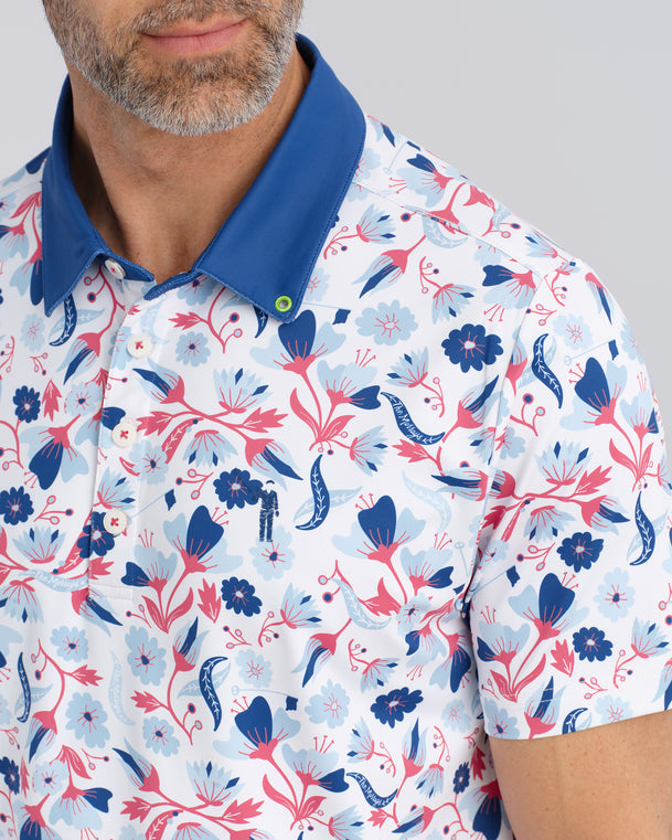 In Bloom Men's Polo