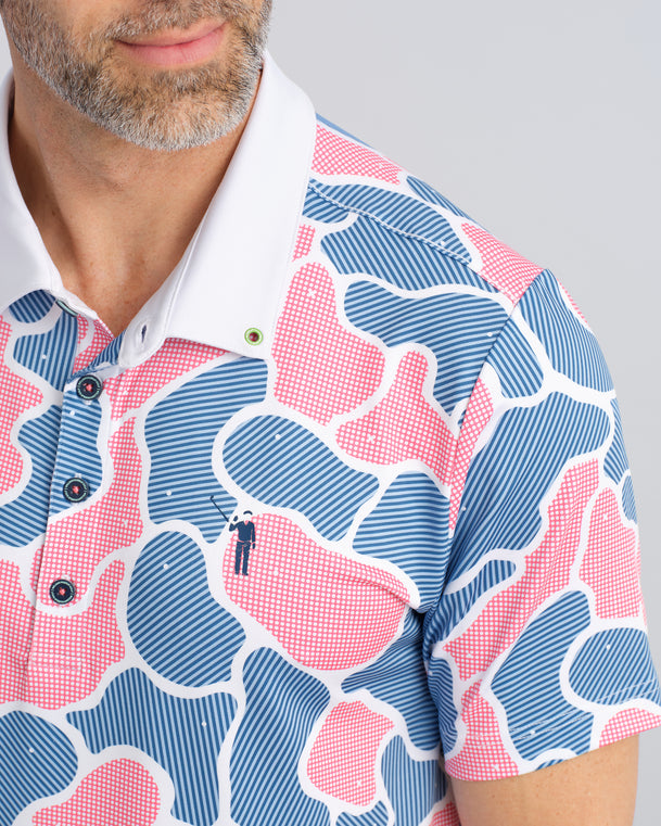 In The Weeds Men's Polo