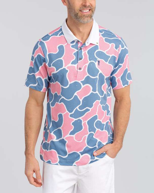 In The Weeds Men's Polo