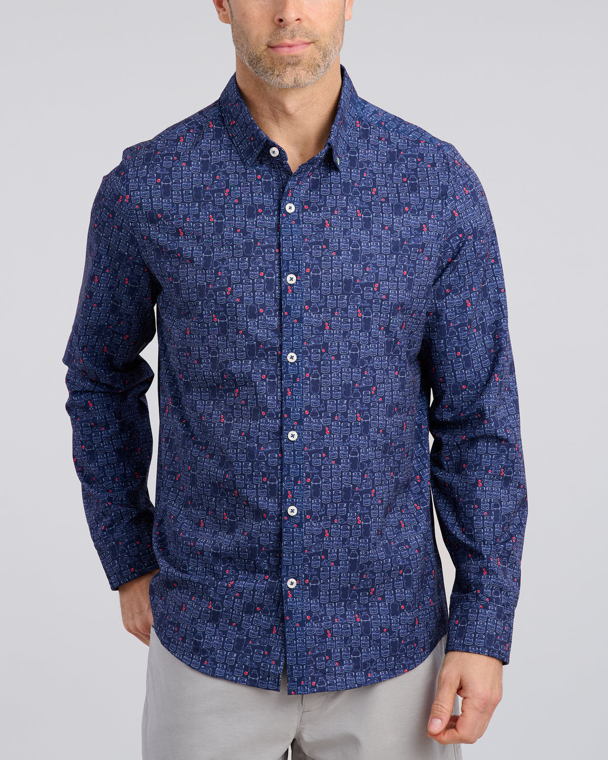 Last Call Men's Long Sleeve Button Down