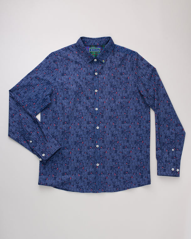 Last Call Men's Long Sleeve Button Down