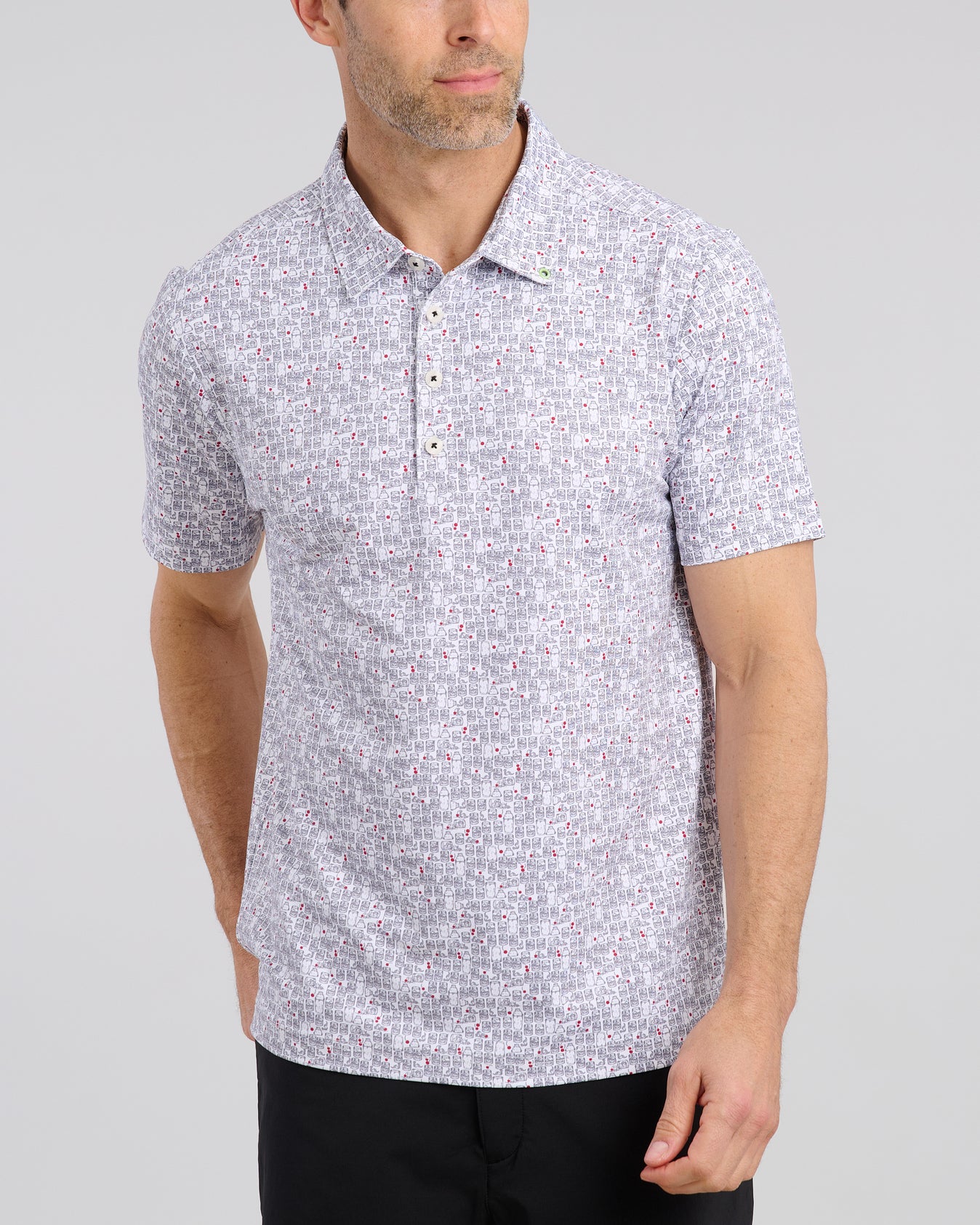 Last Call Men's Polo | White | William Murray Golf