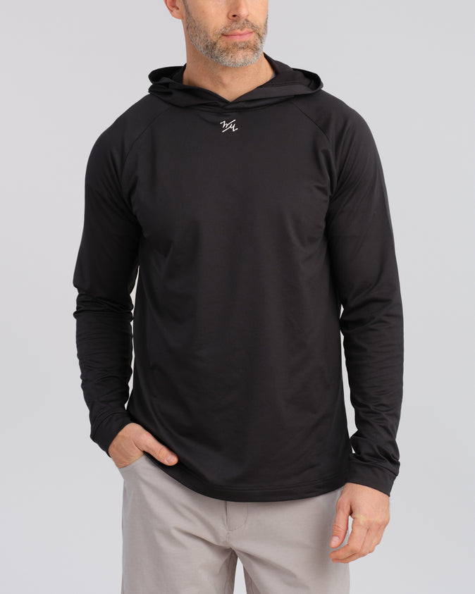 トップス Adam Beyer SEAM SLIM/LONG HOODIE 539T Murray Classic Loop Hoodie | Black | William Murray Golf