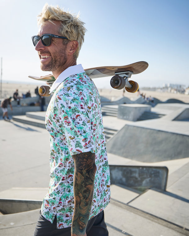 Mushroom Magic Men's Polo