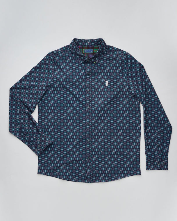 Mid-Century Murray Men's Long Sleeve Button Down