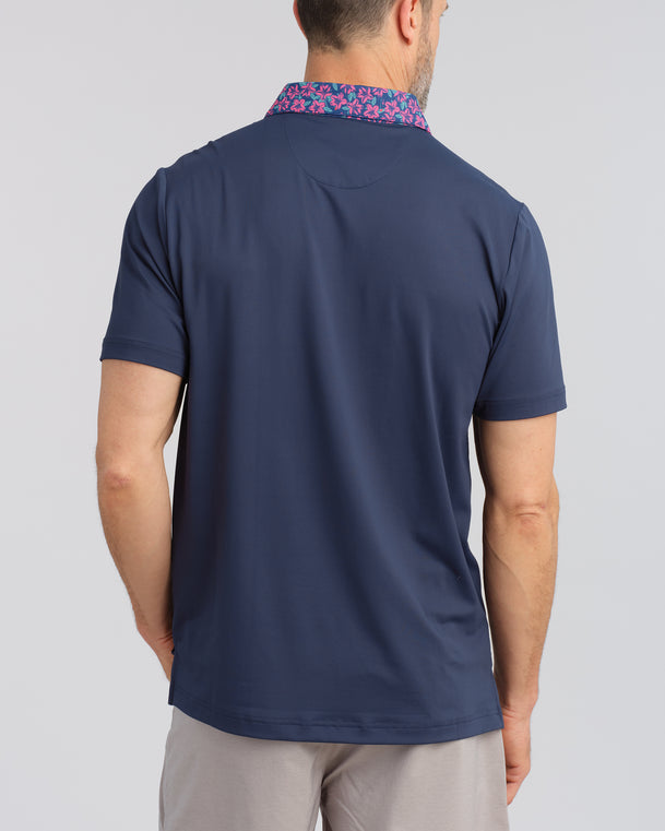 Murray Classic (Remastered) Men's Polo | Navy | William Murray Golf