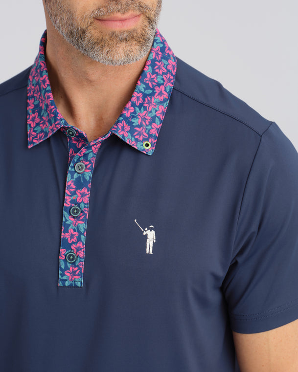 Murray Classic (Remastered) Men's Polo | Navy | William Murray Golf