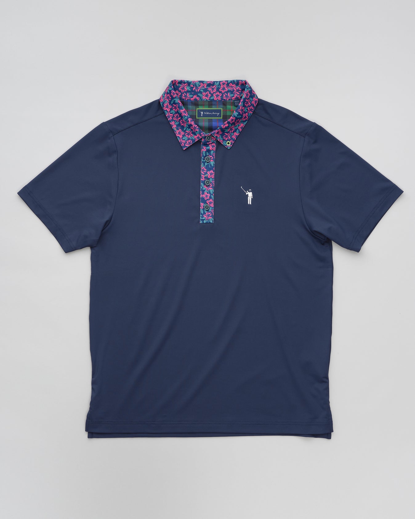Murray Classic (Remastered) Men's Polo | Navy | William Murray Golf