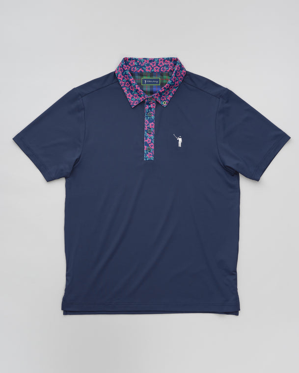 Murray Classic (Remastered) Men's Polo | Navy | William Murray Golf