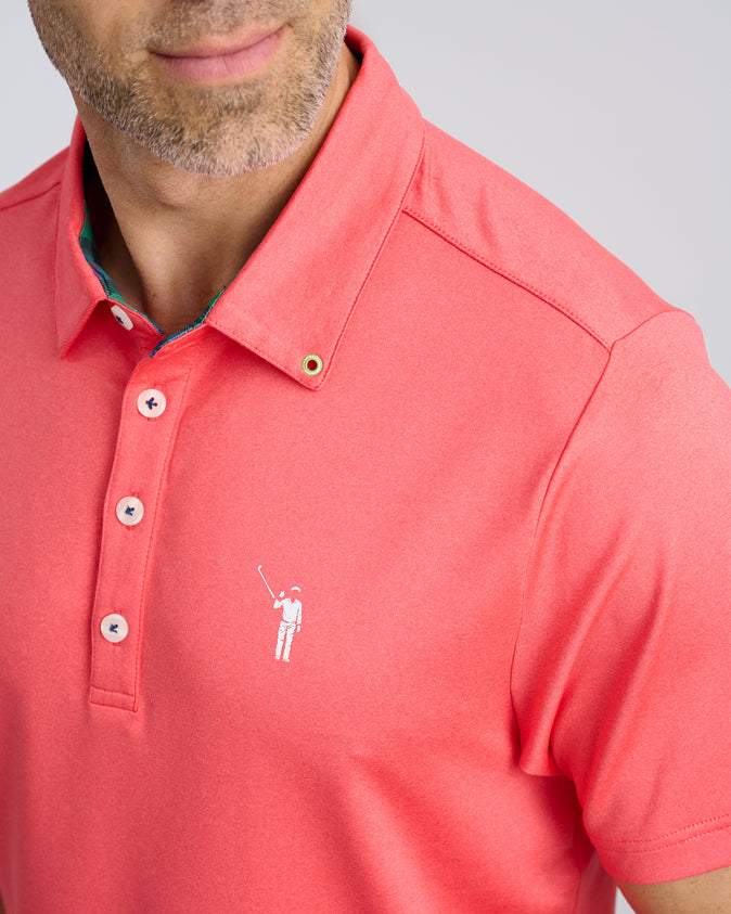 Murray Classic Men's Polo | Antique Red | William Murray Golf