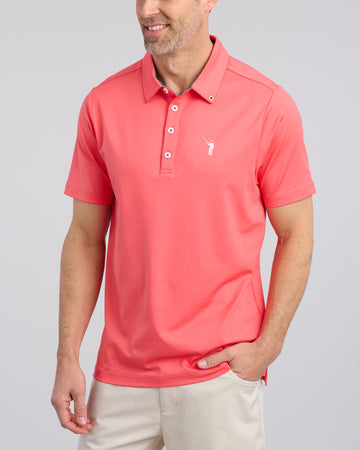 Murray Classic Men's Polo | Antique Red | William Murray Golf