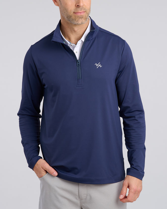 WM Chip Shot Pullover | Navy | William Murray Golf