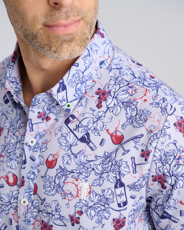 Murrlot Men's Long Sleeve Button Down