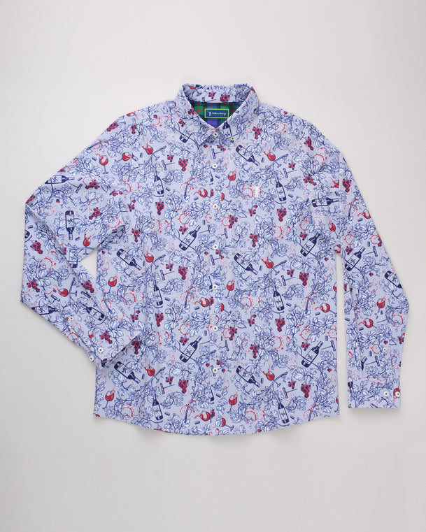 Murrlot Men's Long Sleeve Button Down
