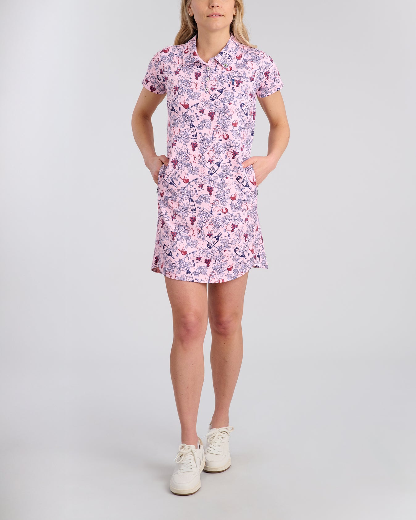 Murrlot Polo Dress | Pink | William Murray Golf