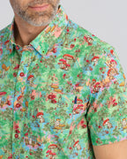 Mushroom Magic Men's Button Down