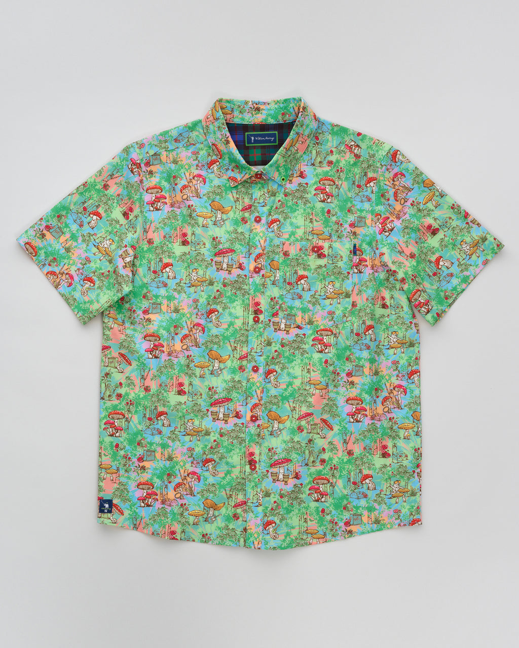 Mushroom Magic Men's Button Down