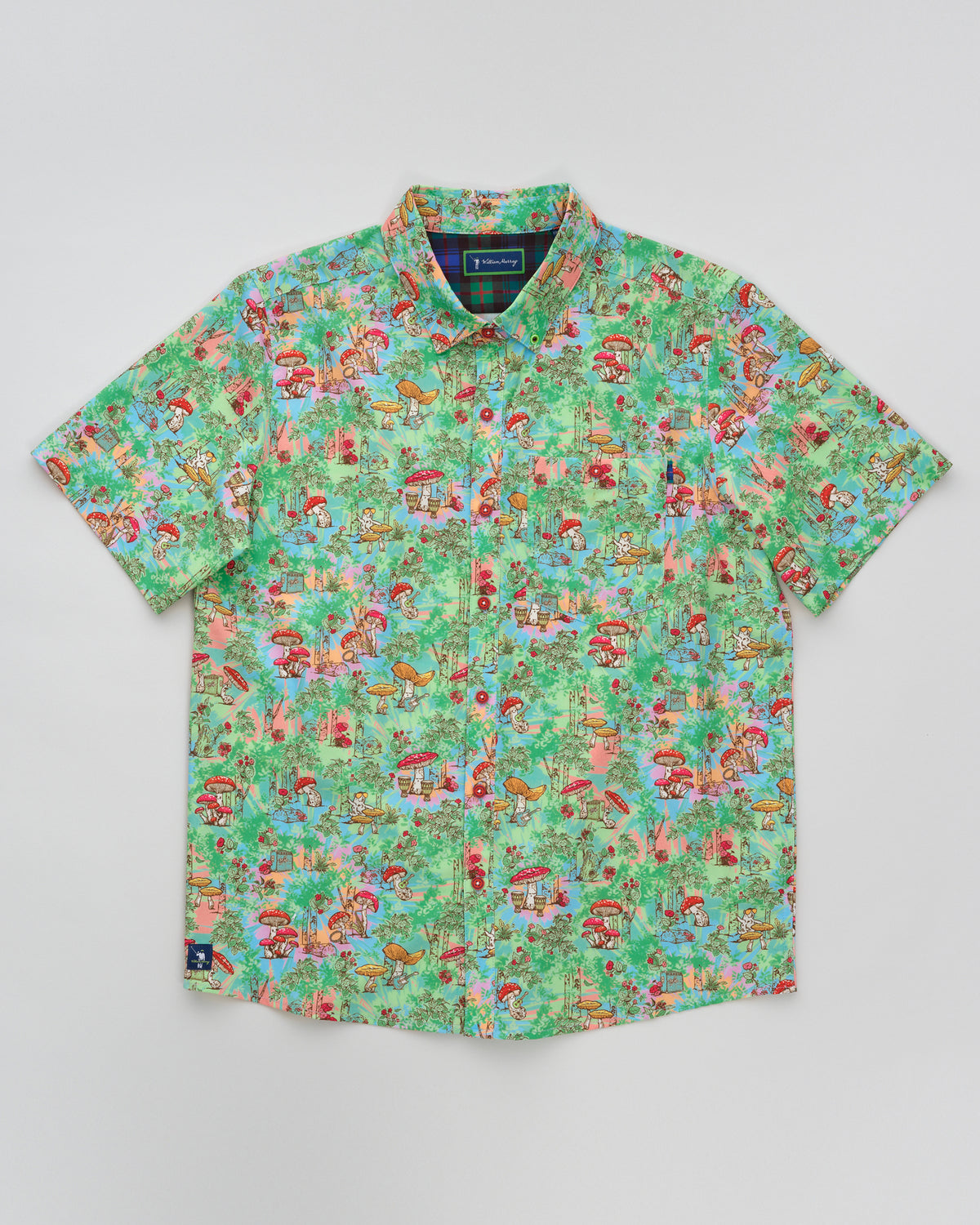 Mushroom Magic Men's Button Down
