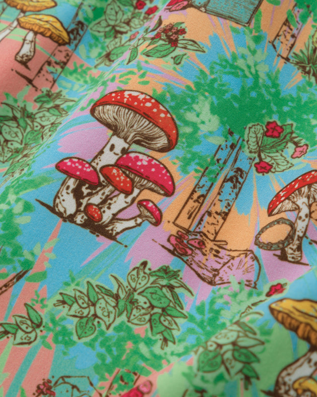 Mushroom Magic Men's Button Down