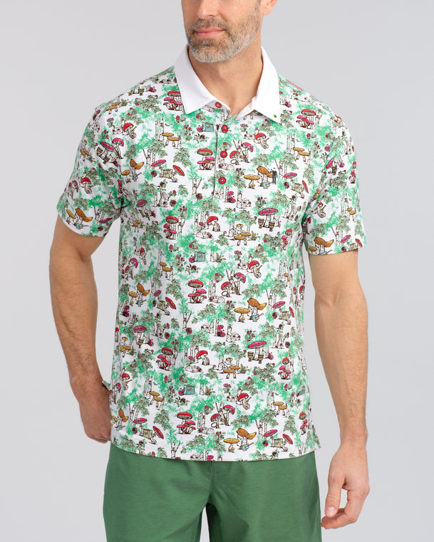 Mushroom Magic Men's Polo