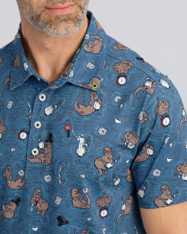 Otter Mayhem Men's Polo