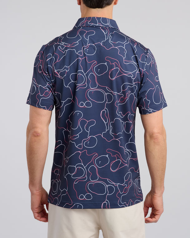 Out of Line Men's Polo