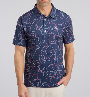 Out of Line Men's Polo