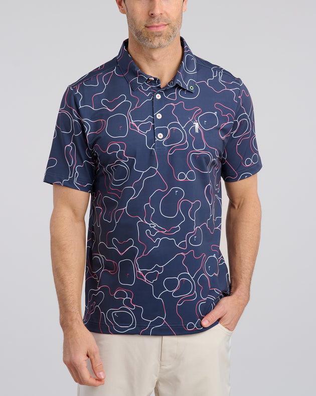 Out of Line Men's Polo