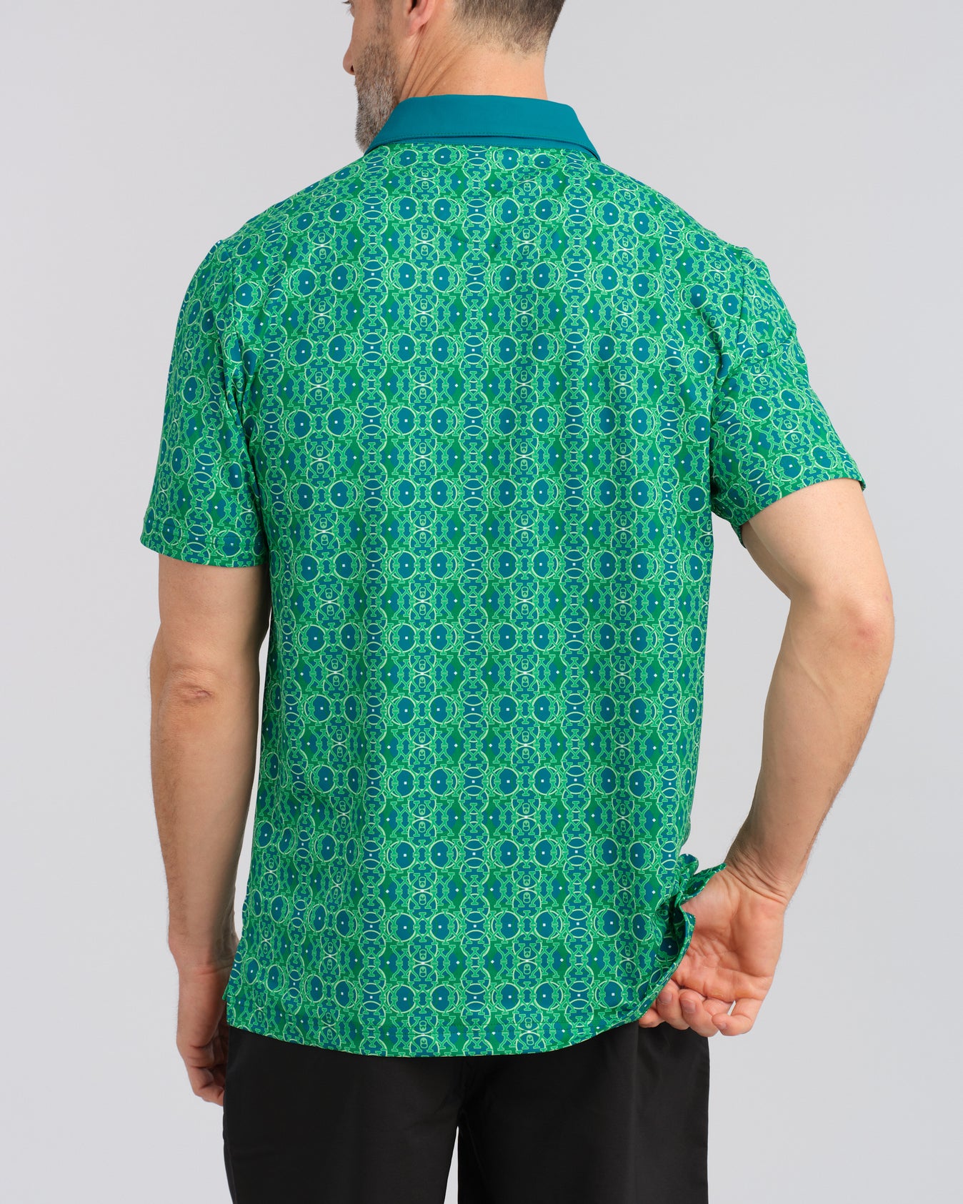 Paddy Pints Men's Polo | Green | William Murray Golf