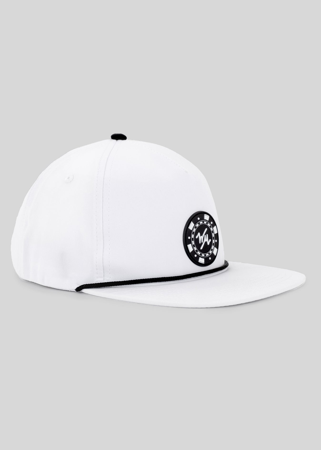Poker Chip Noonan Rope Hat | White | William Murray Golf