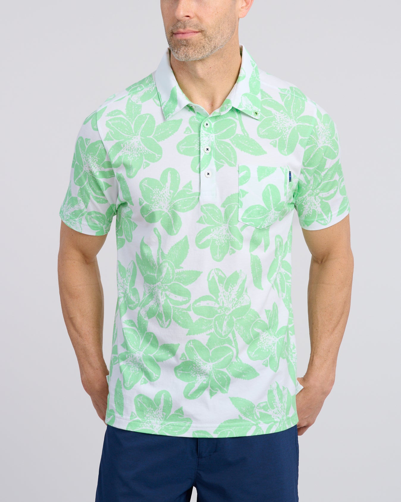The Fairway: Remastered Men's Polo | Kiwi | William Murray Golf
