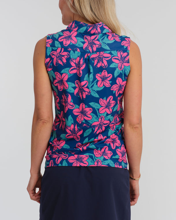 Remastered Women's Sleeveless Polo