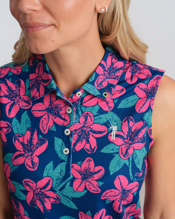 Remastered Women's Sleeveless Polo
