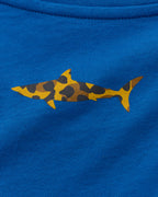 Scuba Steve T-Shirt | Royal Blue | Detail 2 | William Murray Golf