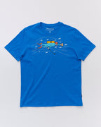 Scuba Steve T-Shirt | Royal Blue | Studio | William Murray Golf