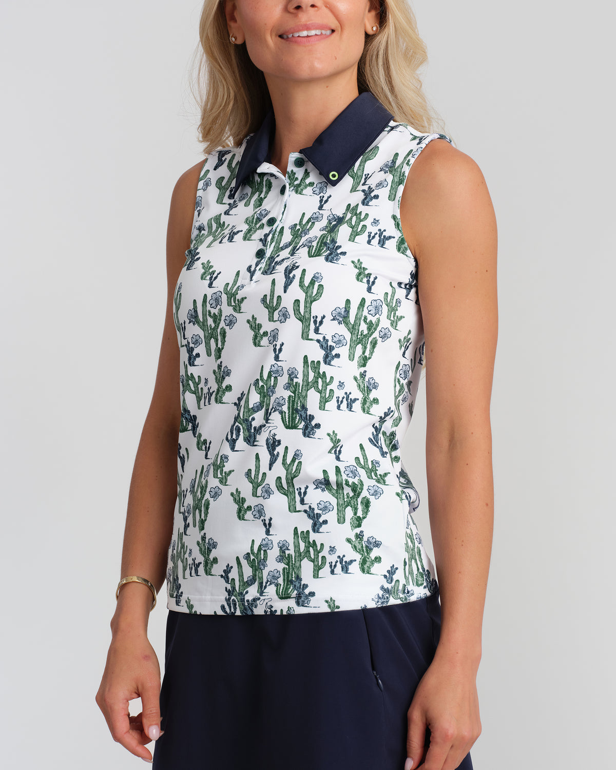 Saguaro Soiree Sleeveless Polo