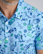 Salty Raccoon Men's Polo