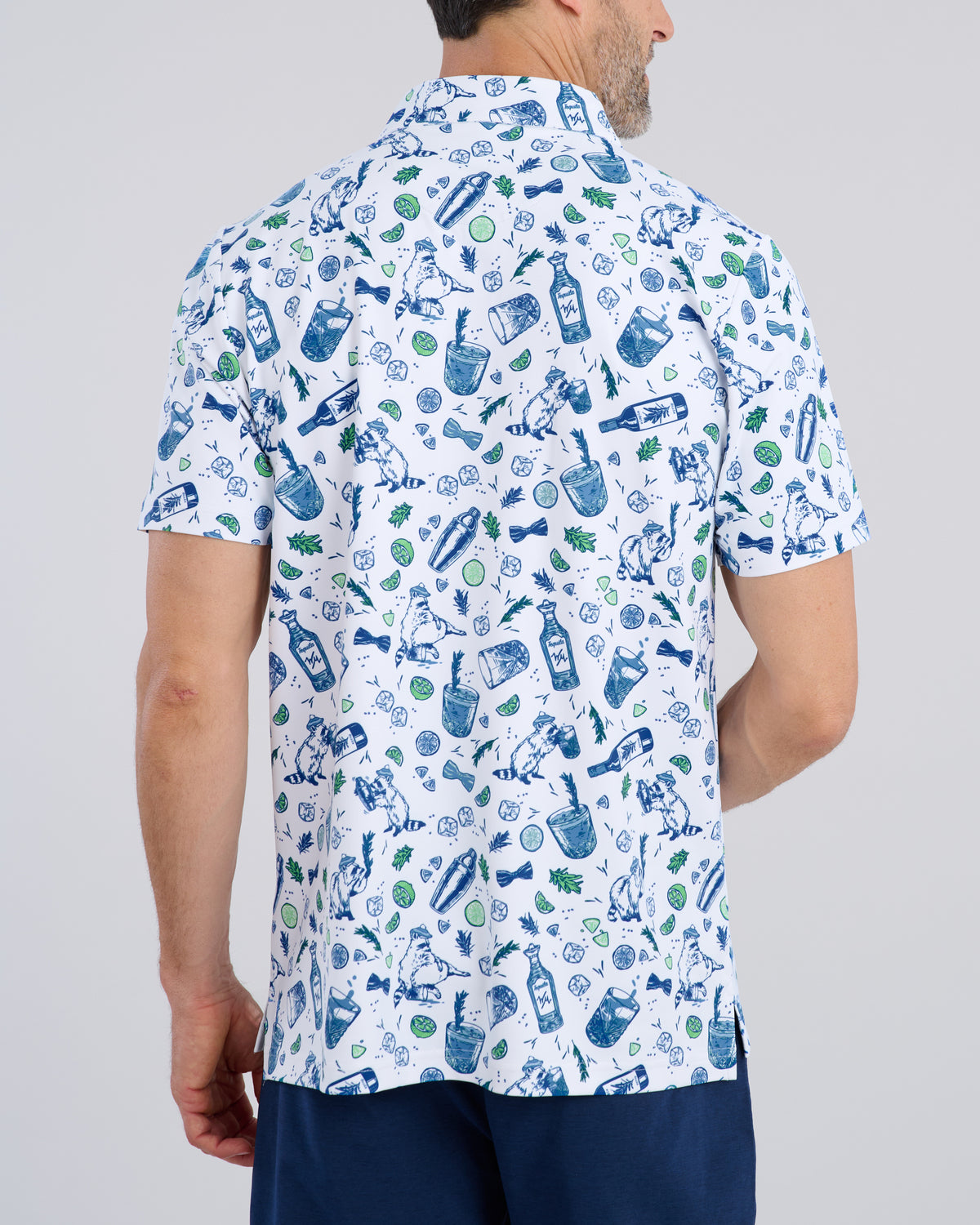 Salty Raccoon Men's Polo