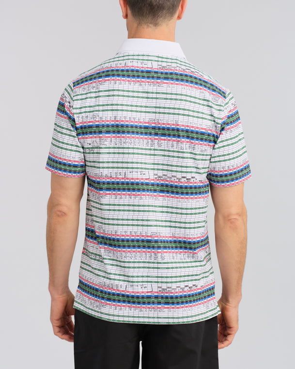 Sketchy Scorecards Men's Polo