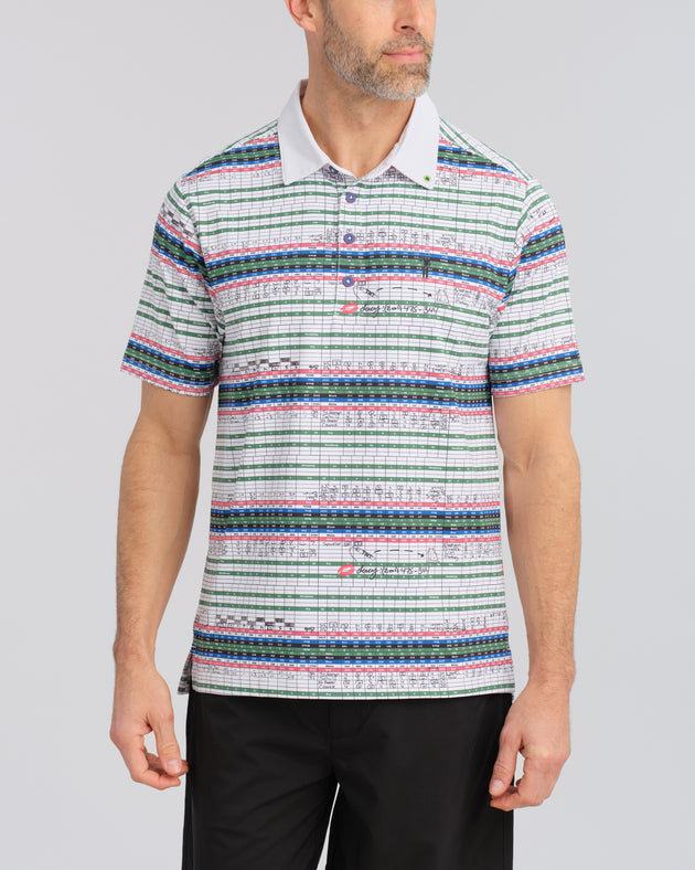 Sketchy Scorecards Men's Polo