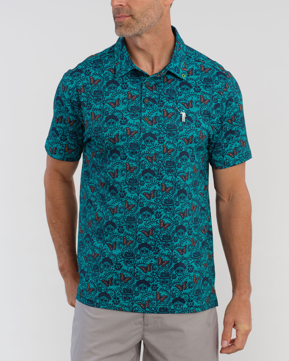 Skulled It Men's Polo