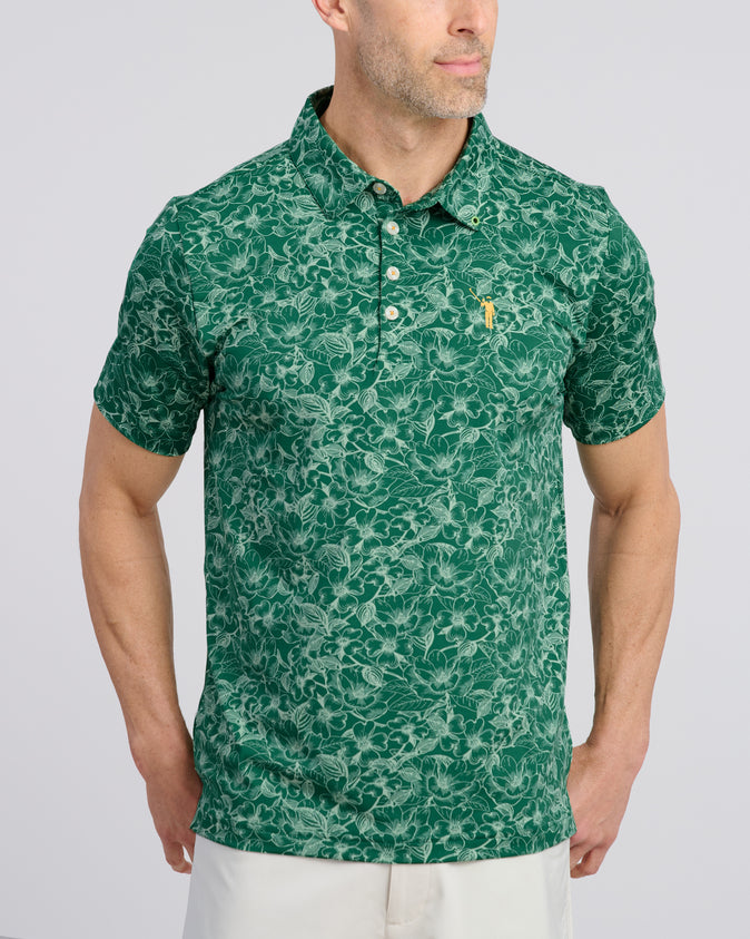 Southern Charm Men's Polo | Green | William Murray Golf