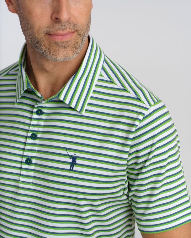 Stripe Dream Men's Polo