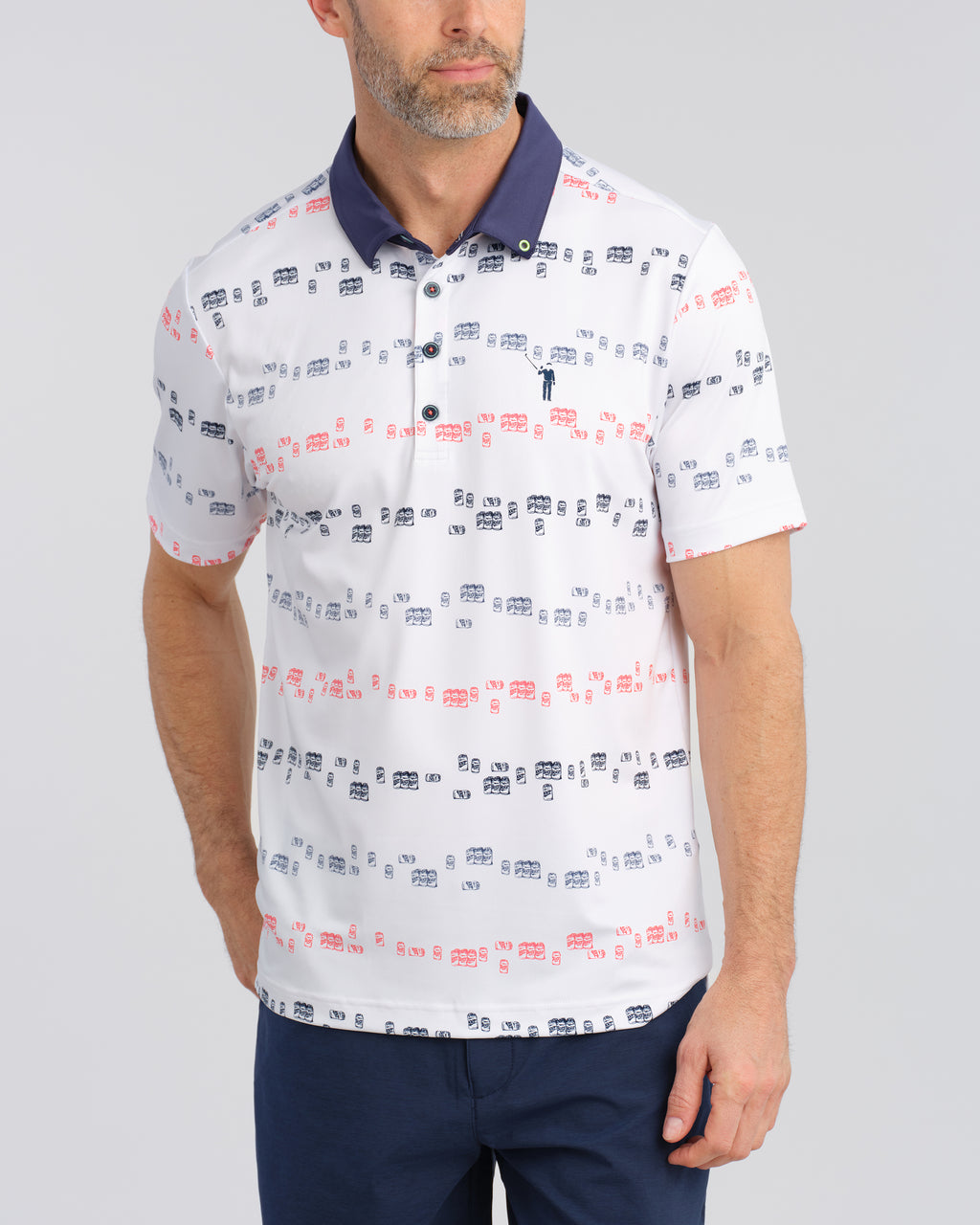 Suds & Stripes Men's Polo