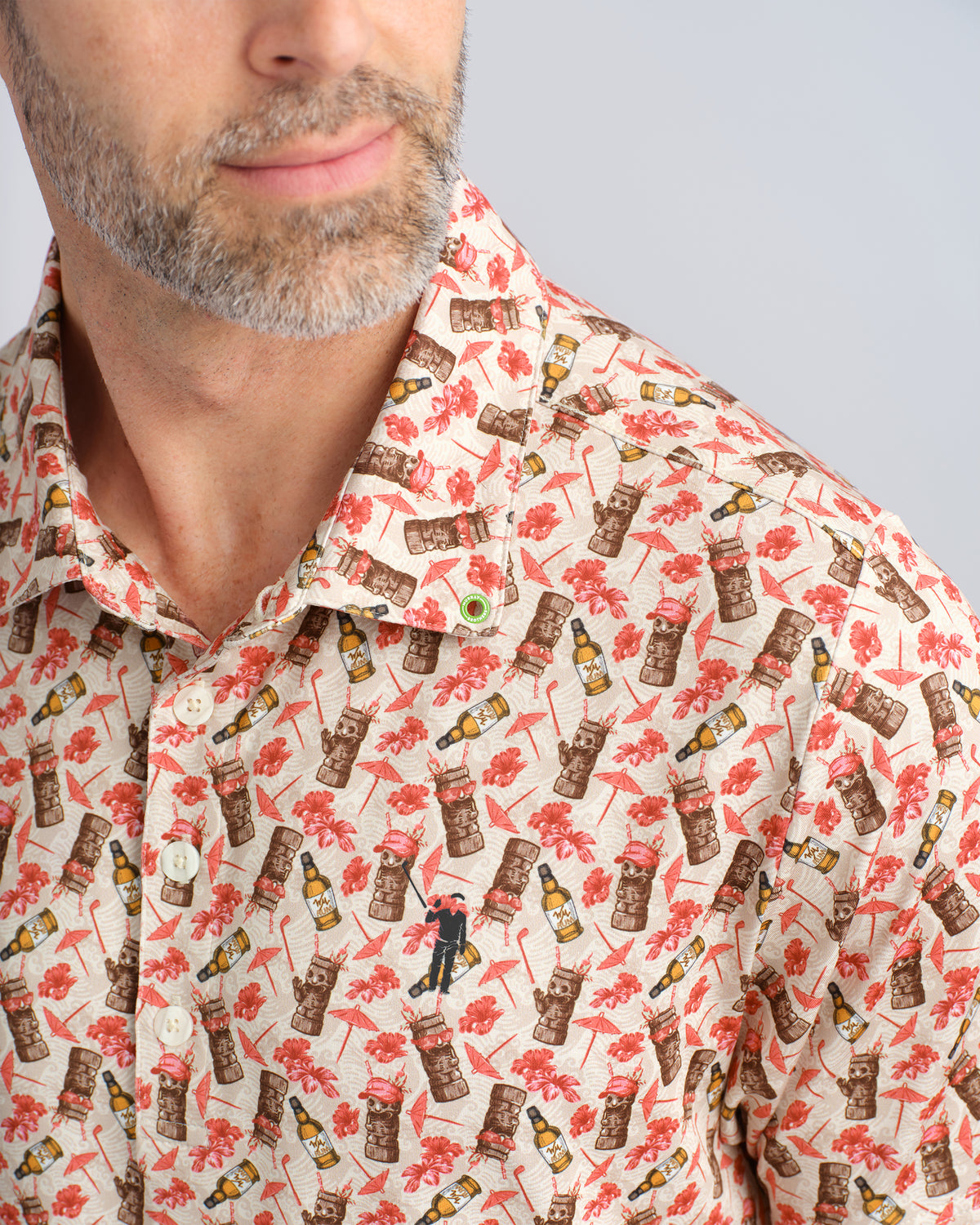 Tiny Tiki Men's Polo