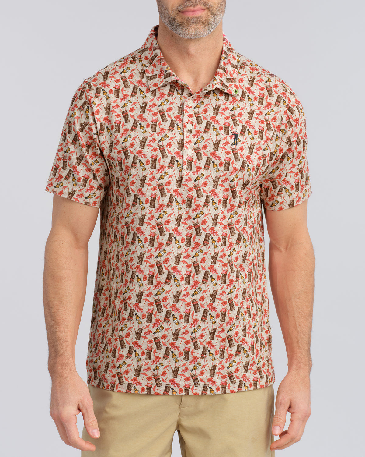 Tiny Tiki Men's Polo